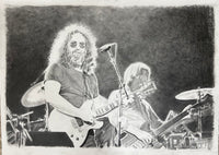 Original Drawing; Jerry Garcia - the Grateful Dead