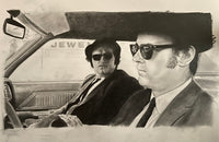 Original Drawing Of John Belushi and Dan Aykroyd as the Blues Brothers